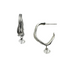 Waverly Quartz Hoop Earring – A handcrafted earrings by Alysian.