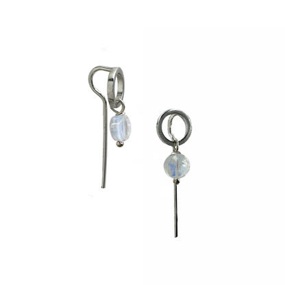 Mila Moonstone Earring – A handcrafted earrings by Alysian.