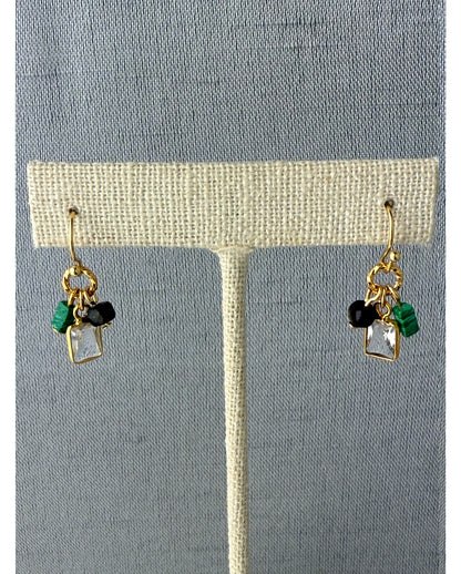 Rhodri Gemstone Cluster Earring – A handcrafted earrings by Alysian.