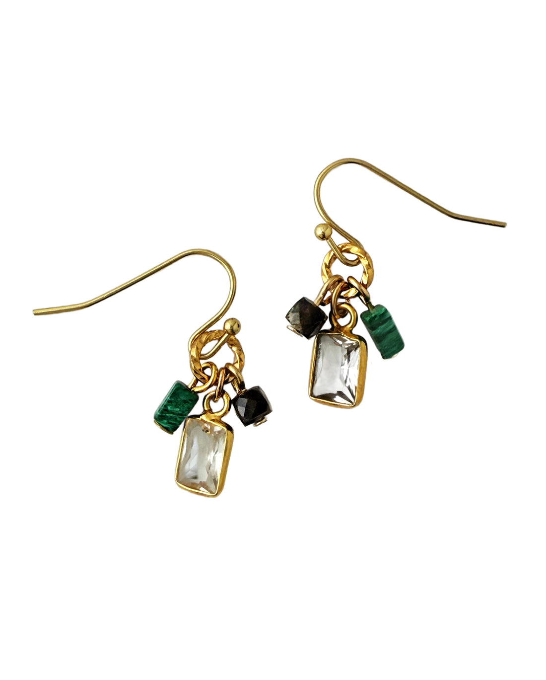 Rhodri Gemstone Cluster Earring – A handcrafted earrings by Alysian.