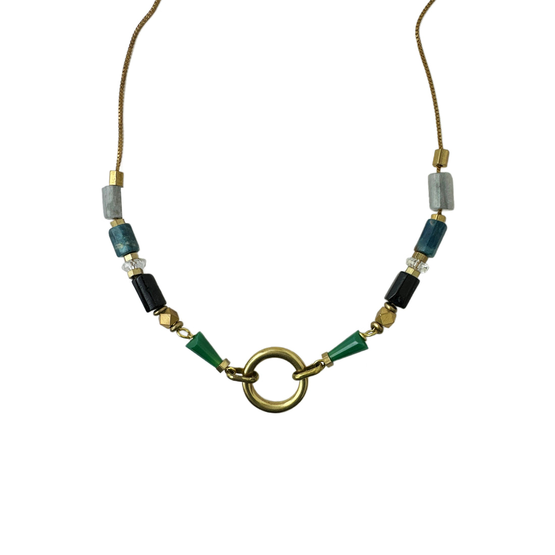 Cymone Circle Link Necklace – A handcrafted necklace by Alysian.