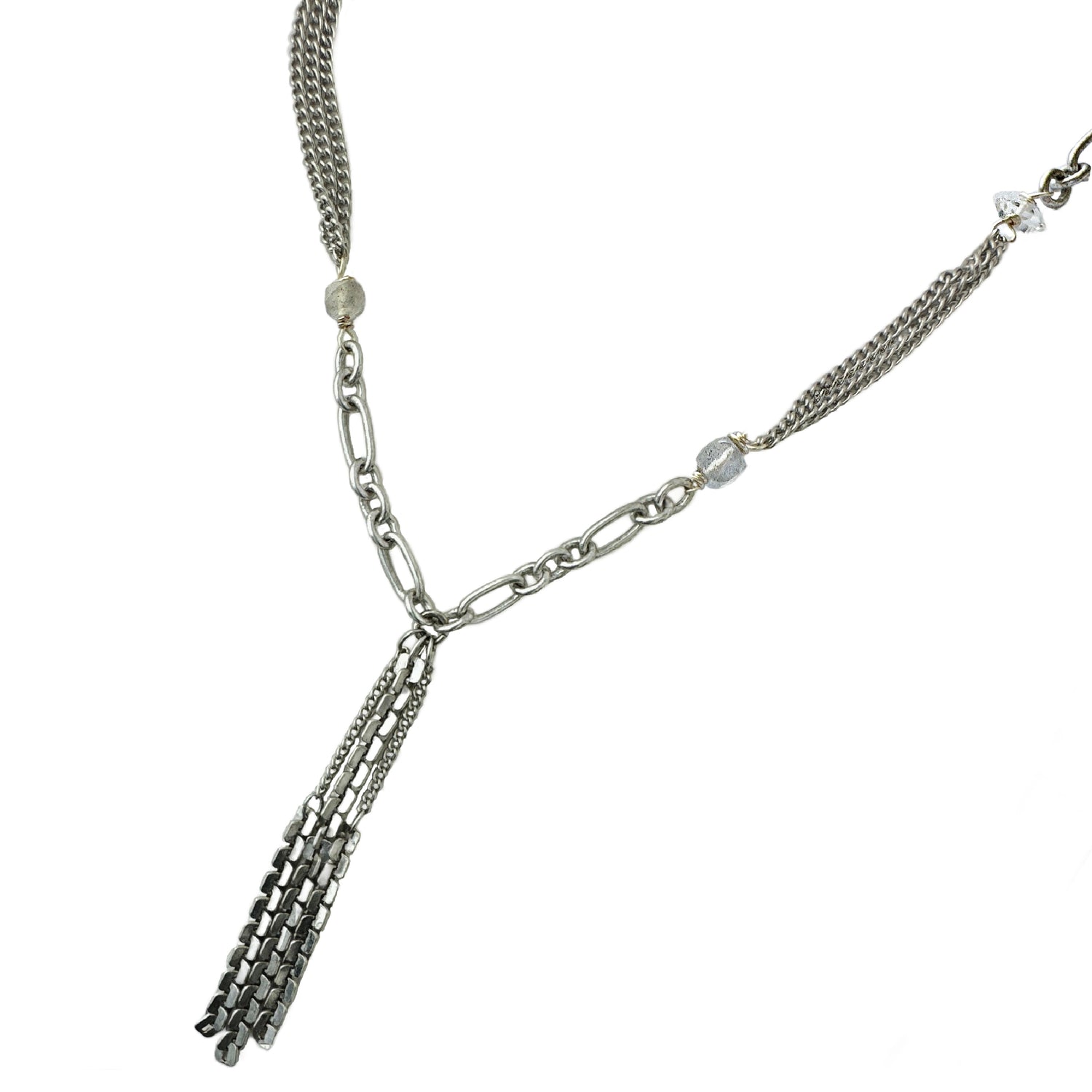Hera Fringe Necklace – A handcrafted necklace by Alysian.