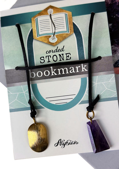 Muutos Amethyst Bookmark – A handcrafted bookmark by Alysian.