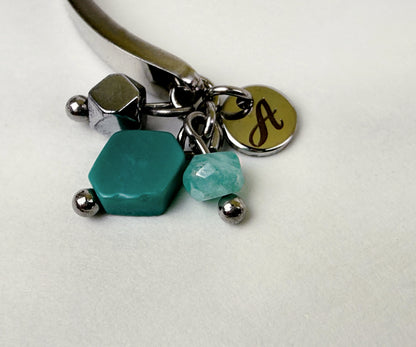 Caia Gemstone Cluster Cuff
