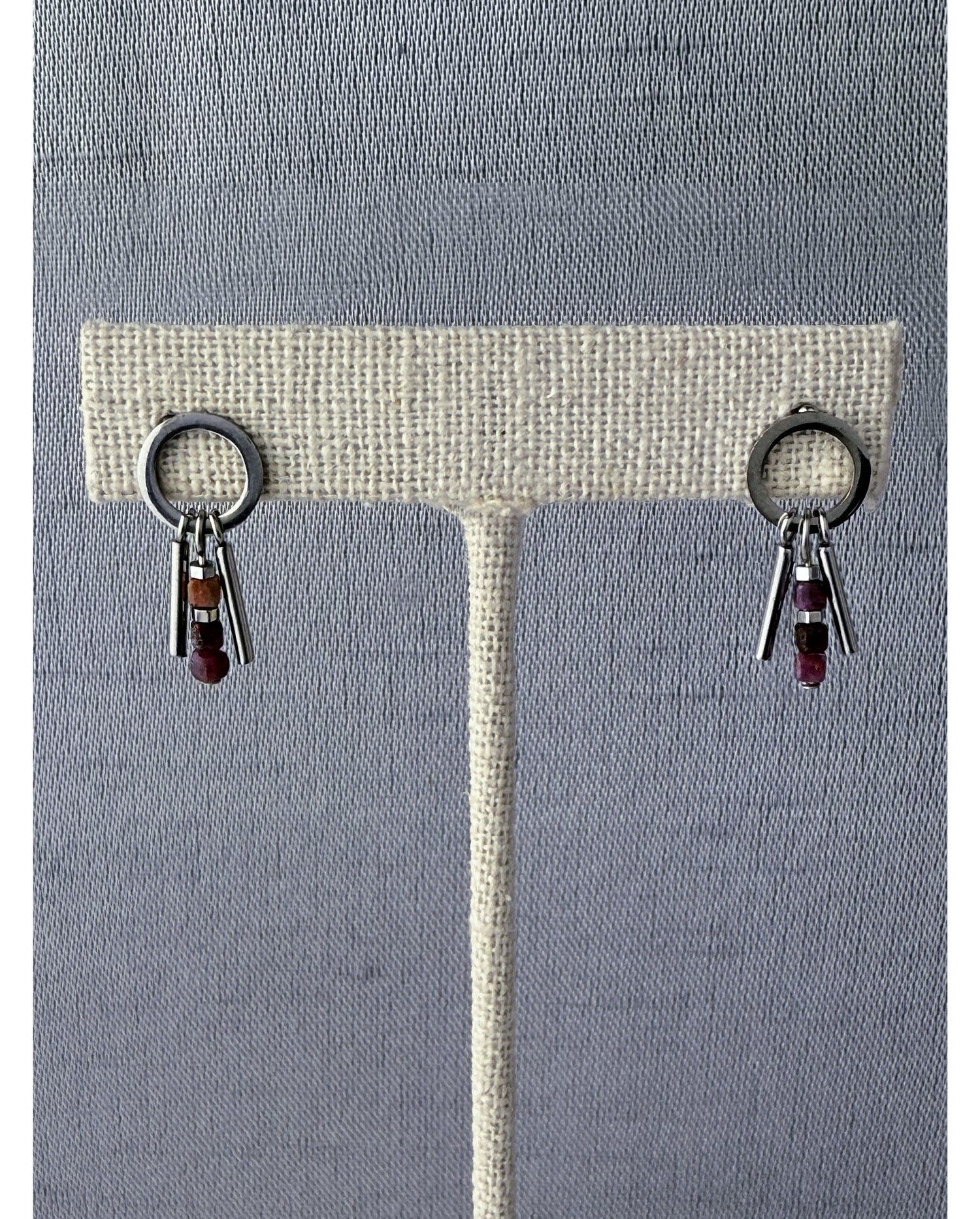 Chaitra Ruby Earring – A handcrafted earrings by Alysian.