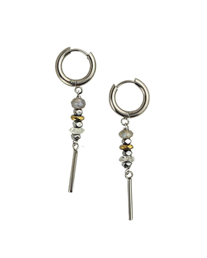 Elara Huggie Earring – A handcrafted earring by Alysian.