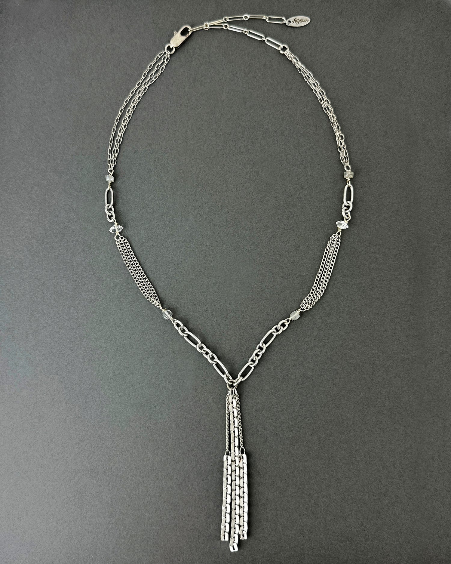 Hera Fringe Necklace – A handcrafted necklace by Alysian.