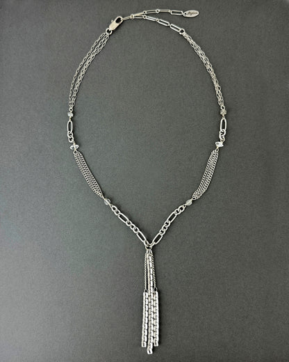 Hera Fringe Necklace – A handcrafted necklace by Alysian.