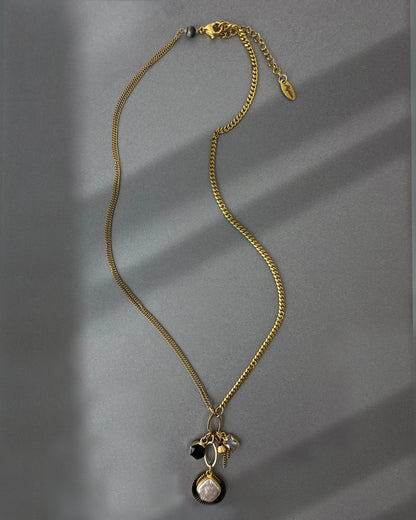Kinley Cluster Pendant Necklace – A handcrafted necklace by Alysian.