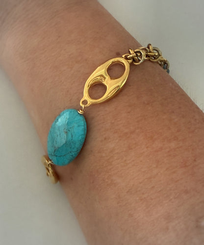 Loral Turquoise Bracelet