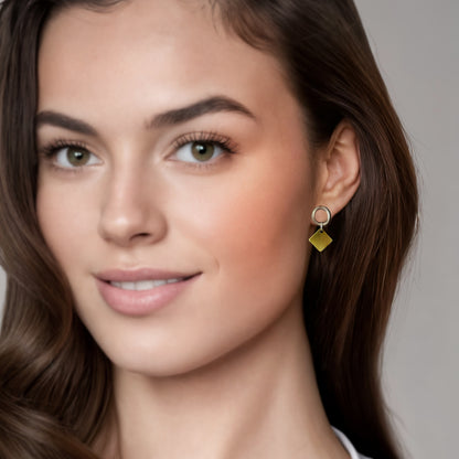 Modern Love Earring – A handcrafted earrings by Alysian.