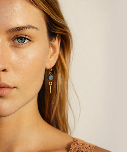A close-up of a woman&