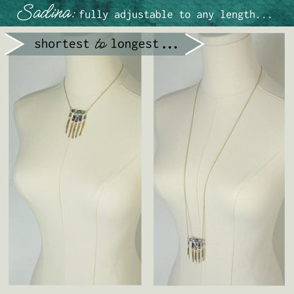 Sadina (Any Length) Pendant Necklace – A handcrafted necklace by Alysian.