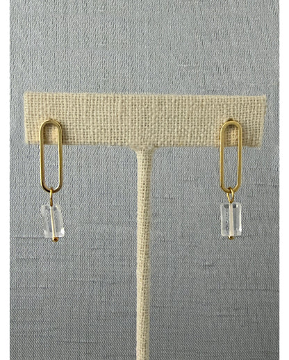 Tanis Quartz Earring – A handcrafted earrings by Alysian.