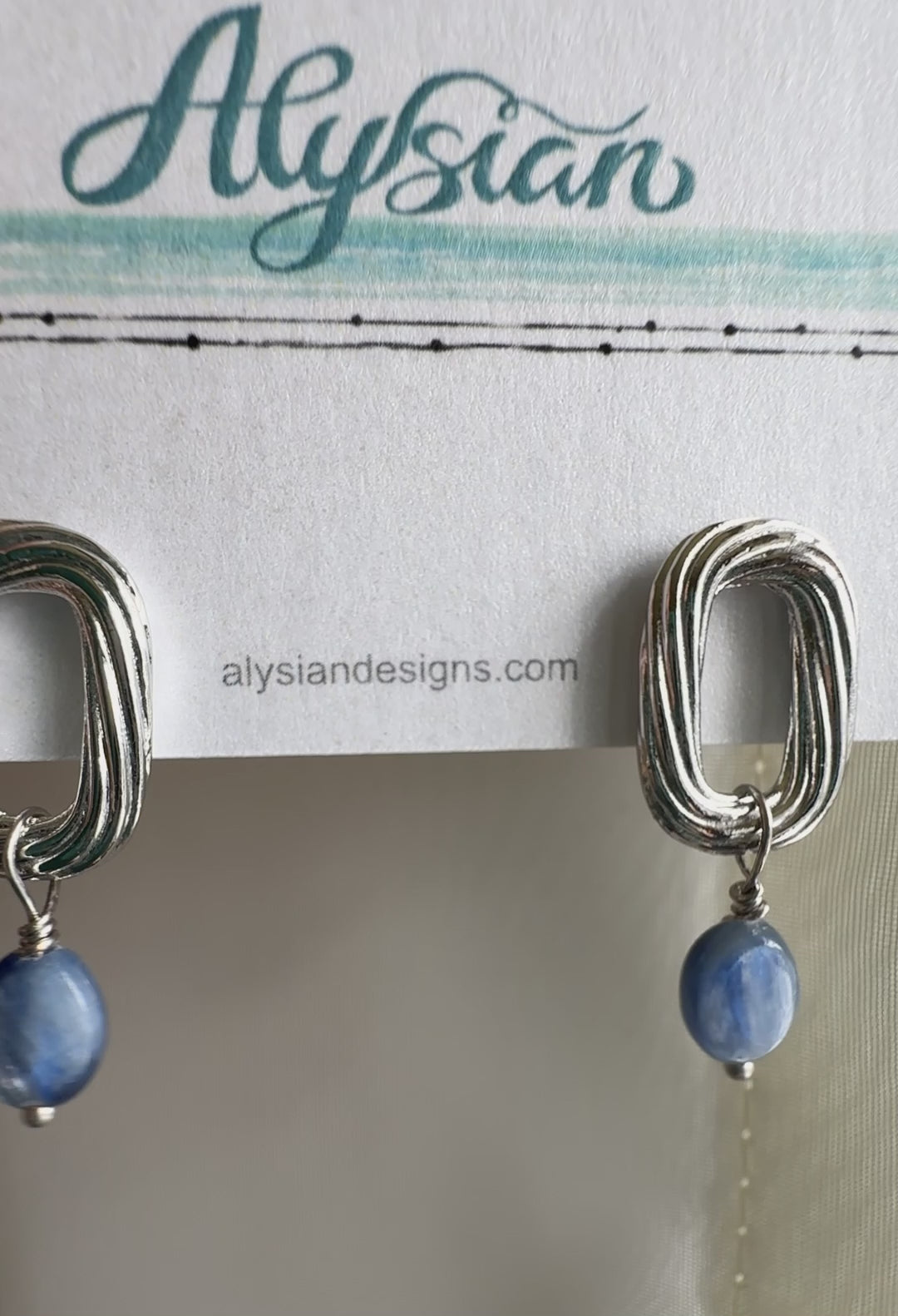 Jardine Kyanite Earring