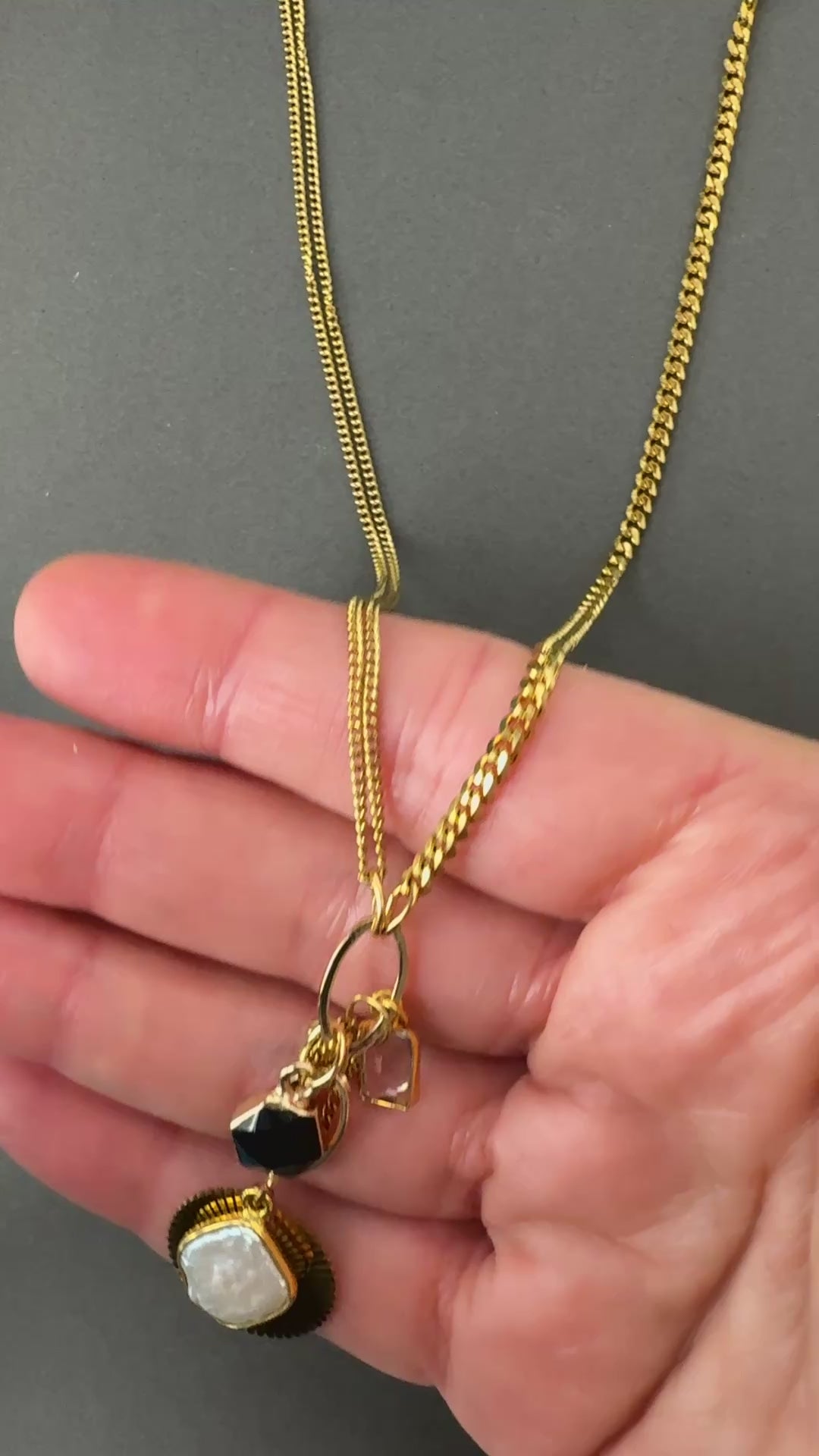 Kinley Cluster Pendant Necklace