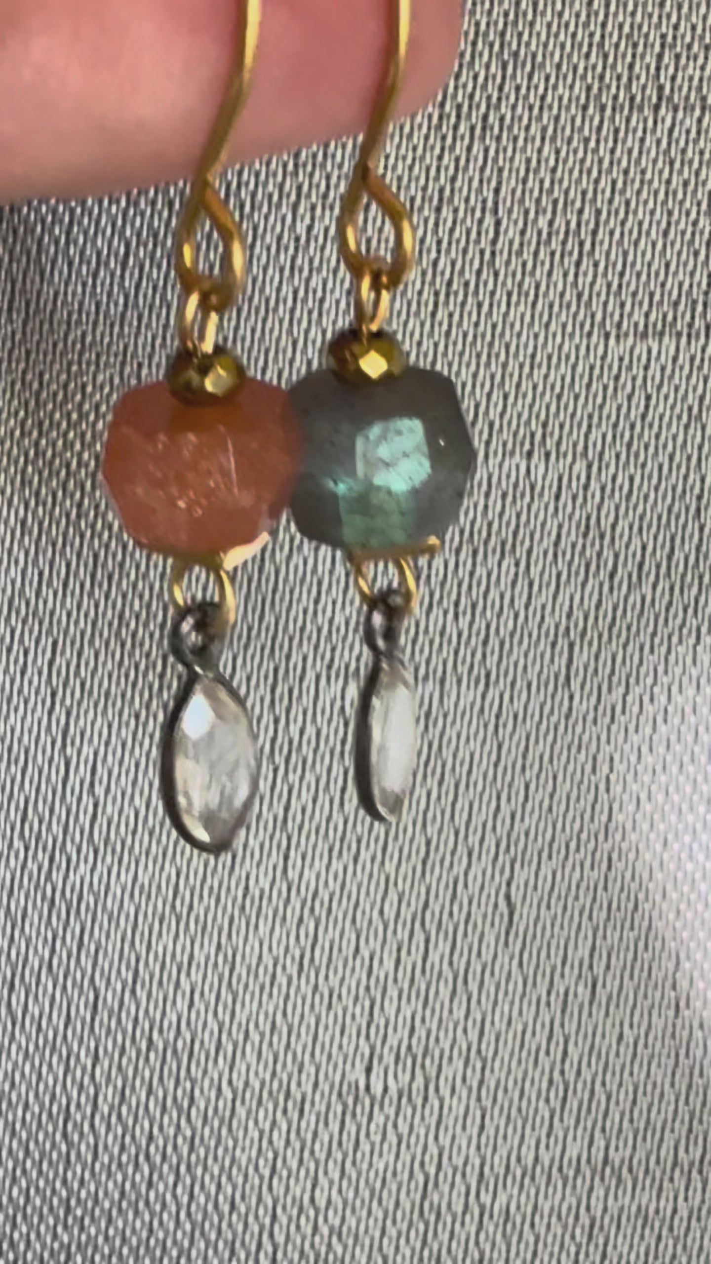 Marlenn Moonstone Earring