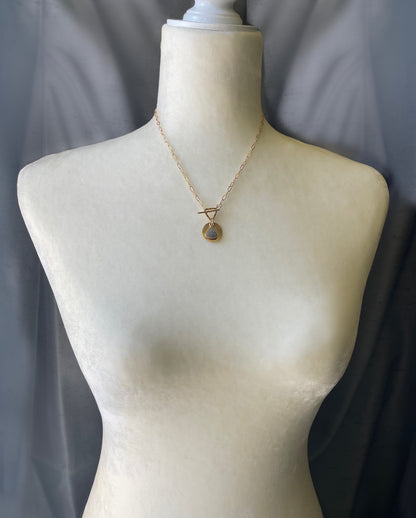 Love Triangle Link Necklace – A handcrafted necklace by Alysian.