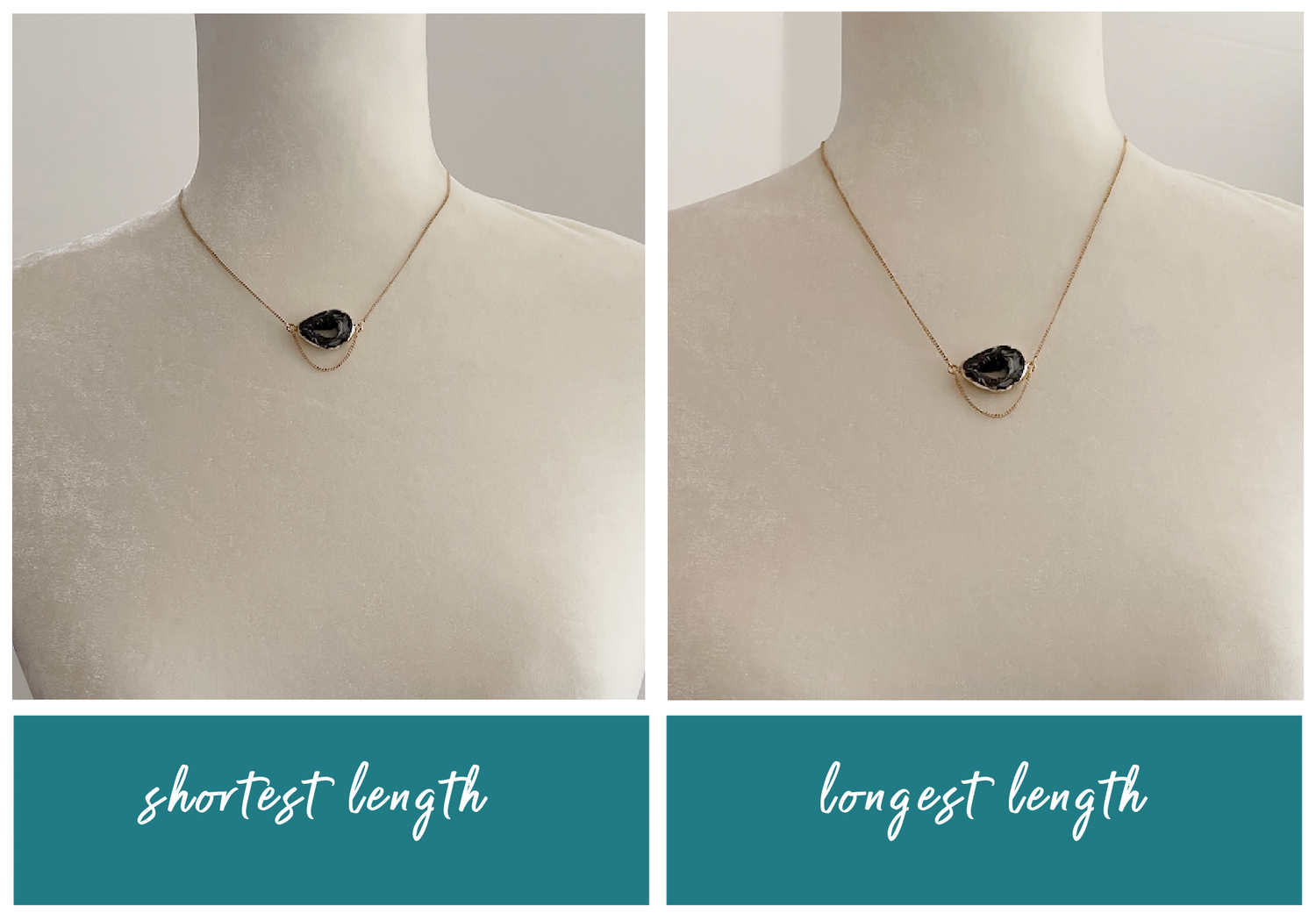 Carli Agate Pendant Necklace – A handcrafted necklace by Alysian.