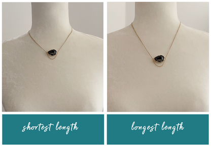 Carli Agate Pendant Necklace – A handcrafted necklace by Alysian.